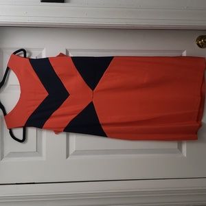 NWT Dress Barn Color Block Sheath Dress